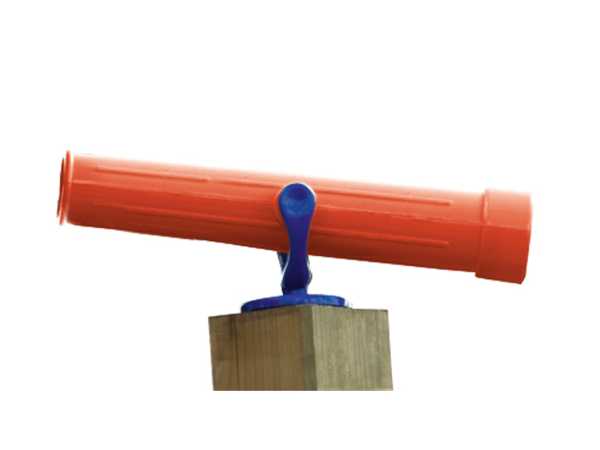 Teleskop Kunststoff rot