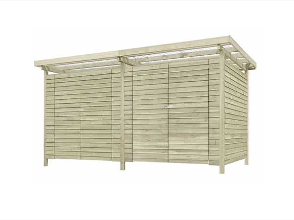 Gerätehaus Riga 9 mm kesseldruckimprägniert