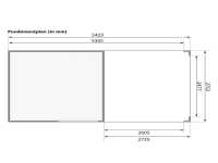 Vorschau: Gartenhaus SET Qubic 2 CLASSIC 19 mm terragrau inkl. Anbaudach Vorschau: Gartenhaus SET Qubic 2 CLASSIC 19 mm terragrau inkl. Anbaudach