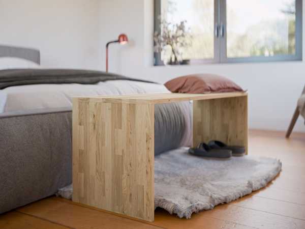 Leimholz europäische Eiche A-B 18 mm, 120 x 40 cm