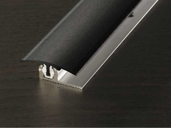 Übergangsprofil PROVARIO Universal Aluminium Schwarz matt