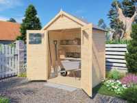 Vorschau: Gartenhaus Sylta 1 14 mm natur Vorschau: Gartenhaus Sylta 1 14 mm natur