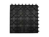 Vorschau: WPC-Terrassenfliese dunkelbraun Holzoptik Vorschau: WPC-Terrassenfliese dunkelbraun Holzoptik