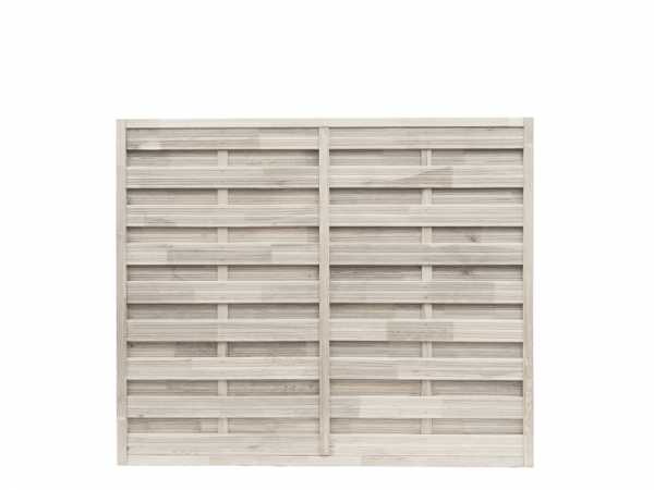 Sichtschutzzaun Vorgartenzaun "Muenchen" Kiefer Cream