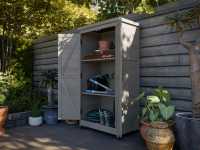 Vorschau: Geräteschrank "John" dunkelgrau für Innen- und Außenbereich Vorschau: Geräteschrank "John" dunkelgrau für Innen- und Außenbereich