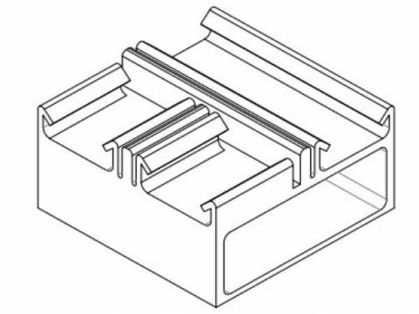 Unterkonstruktion aus Aluminium für Terrassendielen