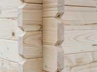 Vorschau: Gartenhaus Blockbohlenhaus CA2977 28 mm naturbelassen mit 3 m Anbau Vorschau: Gartenhaus Blockbohlenhaus CA2977 28 mm naturbelassen mit 3 m Anbau