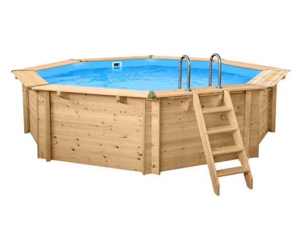 Holzpool Bali 8-eck Ø 530 cm Basic Set