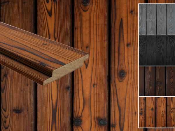 Fassadenprofil DRAGONwood Kiefer-Fichte