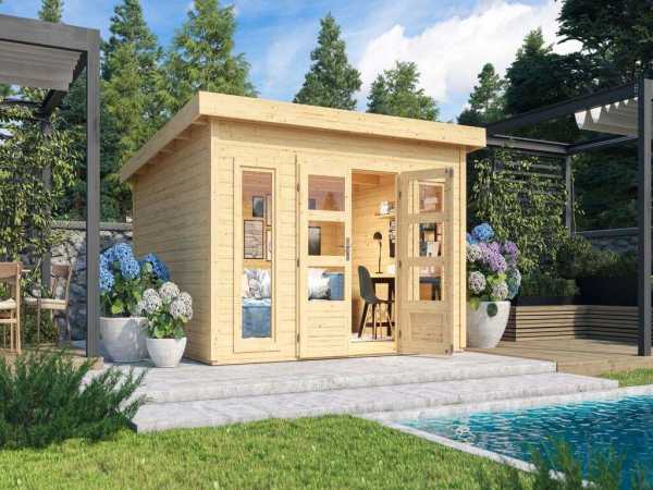 Gartenhaus Northeim 5 –mit naturbelassenem Holz