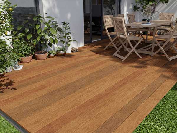 Terrassendiele Cumaru