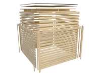 Vorschau: Saunahaus Angkor 3 38 mm naturbelassen Vorschau: Saunahaus Angkor 3 38 mm naturbelassen