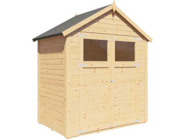 Gartenhaus Sylta 1 14 mm natur