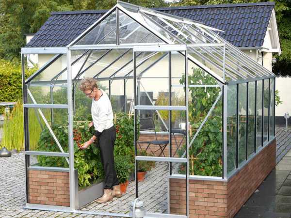 Gewächshaus Cassandra 11500 ESG 3 mm, schwarz