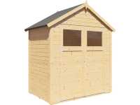 Vorschau: Gartenhaus Sylta 1 14 mm natur Vorschau: Gartenhaus Sylta 1 14 mm natur