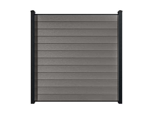 Bohlenset Premium für WPC-Steckzaunsystem Antique