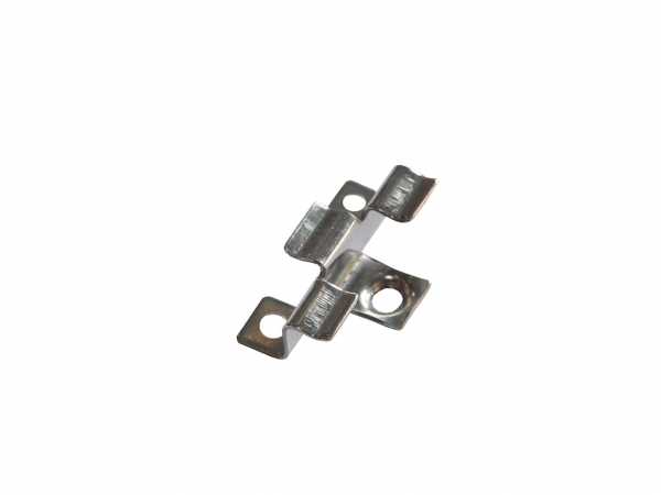 Edelstahlclips inkl. Schrauben und 1 Bit