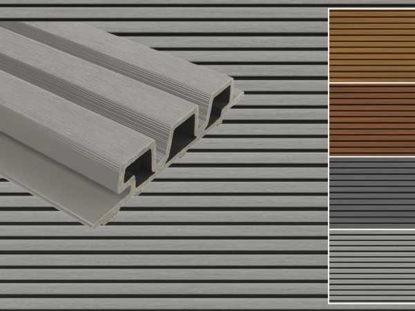 WPC Fassadenprofi WEO35, Light Grey