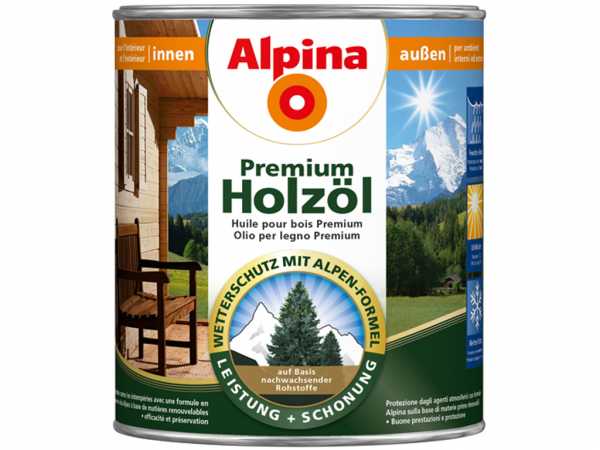 Premium Holzöl Teak 0,75 Liter