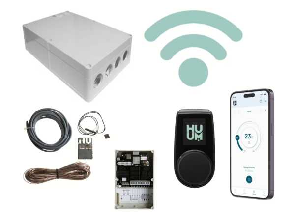 Elektronische Saunaofensteuerung