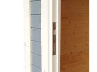 Vorschau: Gartenhaus Punta 2 19 mm hellgrau Vorschau: Gartenhaus Punta 2 19 mm hellgrau