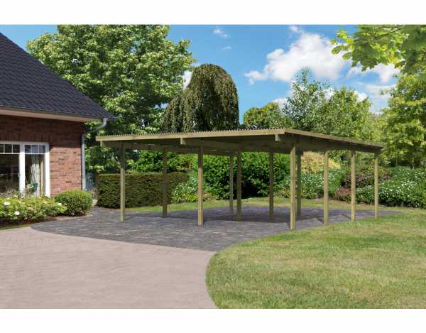 Carport Doppelcarport 2 ECO