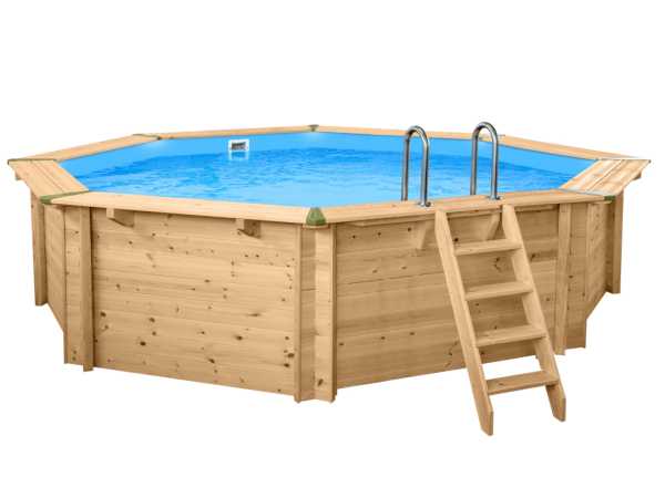 Holzpool Bali 8-eck Ø 655 cm Basic Set