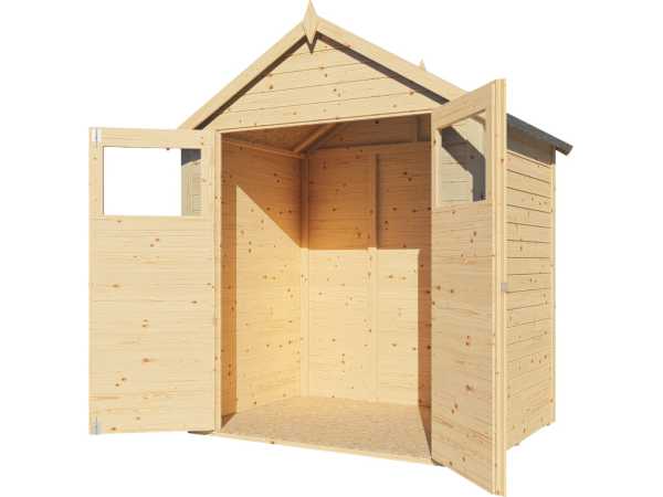 Gartenhaus Sylta 1 14 mm natur