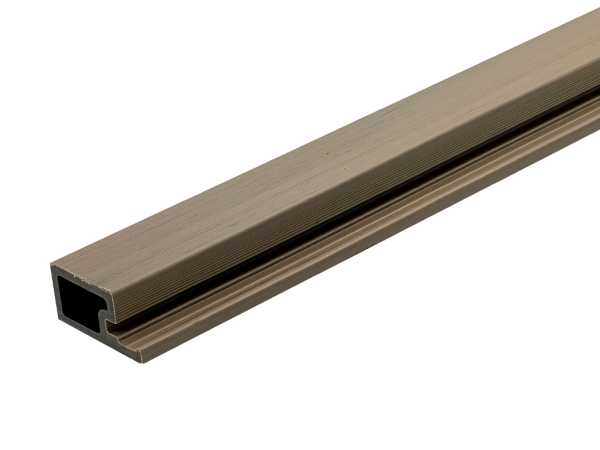 WPC Anfangsprofil co-extrudiert