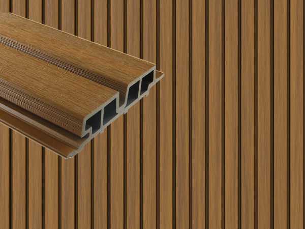 WPC Fassadenprofil WEO60, Teak