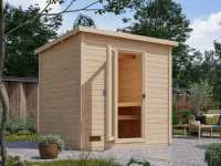 Vorschau: Saunahaus Hytti 3 SET naturbelassen Vorschau: Saunahaus Hytti 3 SET naturbelassen