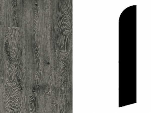 Sockelleiste White Oak Black Dekor