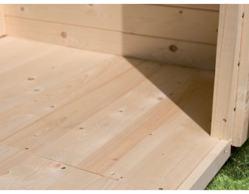 Fußboden passend für Sockelmaß 280 x 280 cm GartenhausBöden
