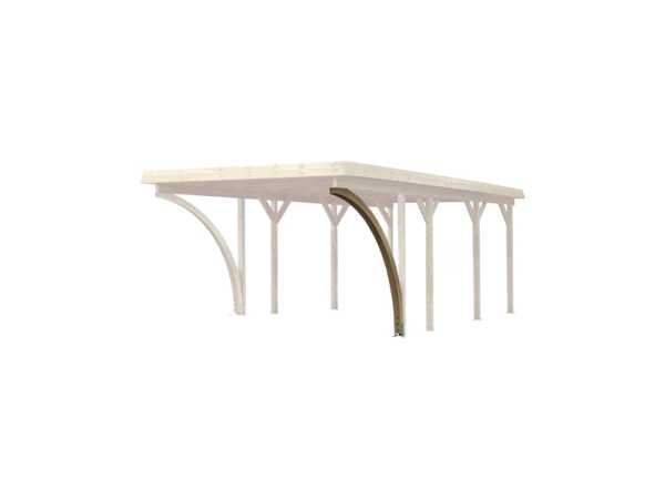 Einfahrtsbogen Rundbogen für Carport ECO