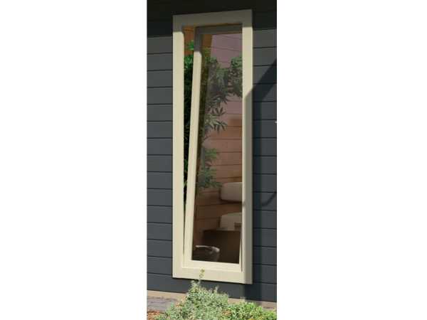 Saunahaus Mainburg 5 terragrau 38 mm