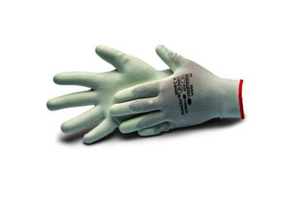 Handschuhe Nylon weiß