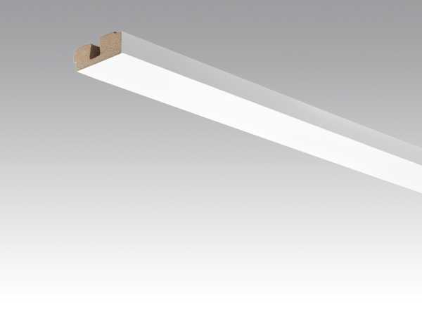 Wand- und Deckenleiste Uni weiß glänzend 324 Dekor