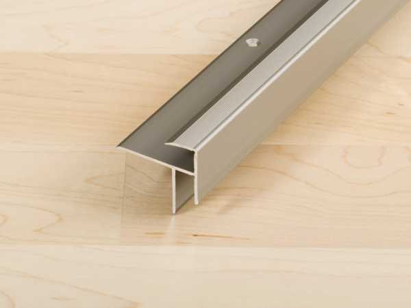 Treppenkantenprofil PROSTEP Aluminium eloxiert Silber
