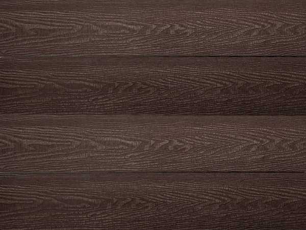 Terrassendiele WPC dunkelbraun Holzoptik geprägte Oberfläche