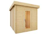 Vorschau: Saunahaus QuadraSpa Naturbelassen Vorschau: Saunahaus QuadraSpa Naturbelassen